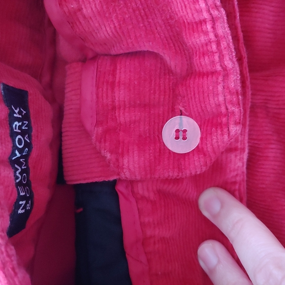 Red Velvet Skirt - Picture 4 of 5